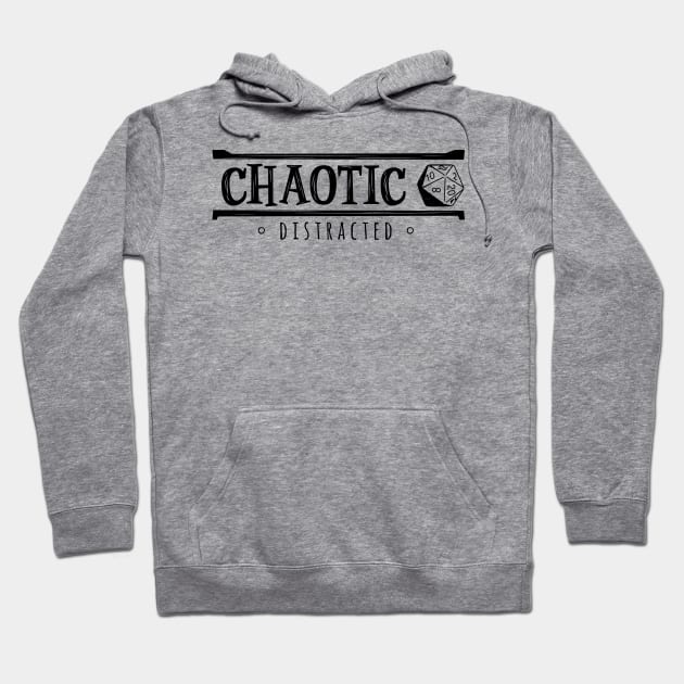 Chaotic Distracted (Modern Alignments) Hoodie by The Digital Monk